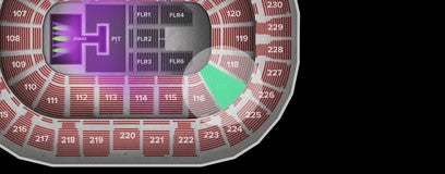 Seat view from Lower