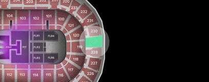 Seat view from Upper