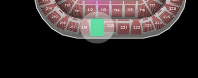 Seat view from Upper