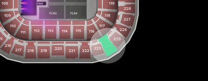 Seat view from Upper