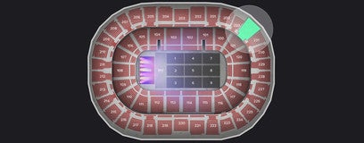 Seat view from Upper