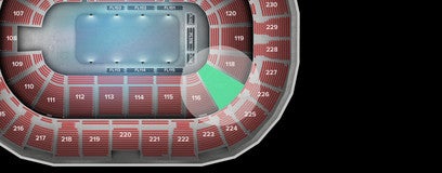 Seat view from Lower