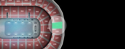 Seat view from Upper