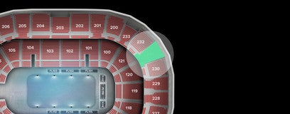 Seat view from Upper