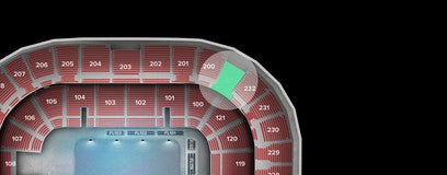 Seat view from Upper