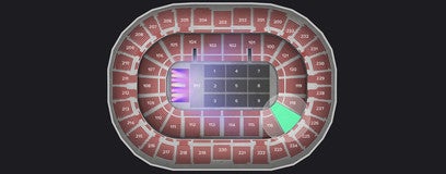 Seat view from Lower