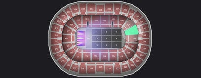 Seat view from Lower