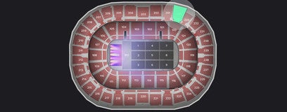 Seat view from Upper