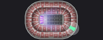 Seat view from Upper