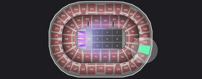 Seat view from Upper