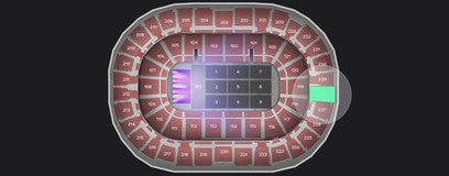 Seat view from Upper