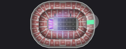 Seat view from Upper