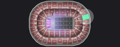 Seat view from Upper