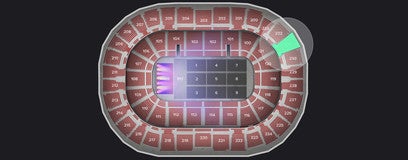 Seat view from Upper