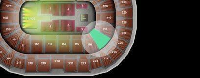 Seat view from Lower