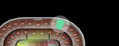 Seat view from Upper