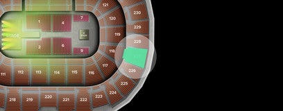 Seat view from Upper