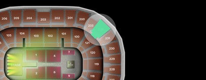 Seat view from Upper