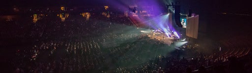 Seat view from Upper