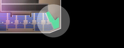 Seat view from Upper