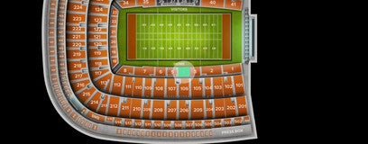 Seat view from Lower Sideline