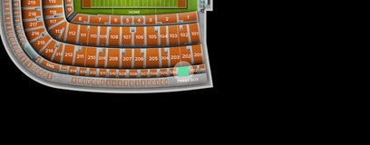 Seat view from Club