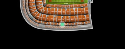 Seat view from Club