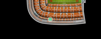 Seat view from Club