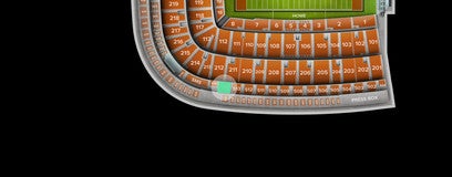 Seat view from Club