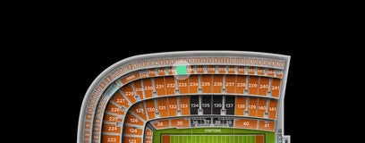 Seat view from Club