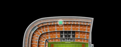Seat view from Club