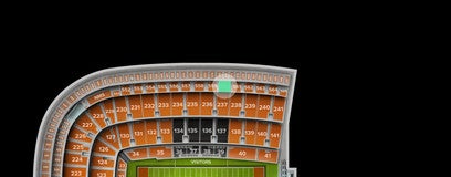 Seat view from Club