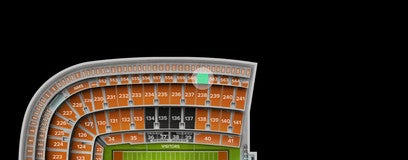Seat view from Club