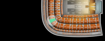 Seat view from Upper