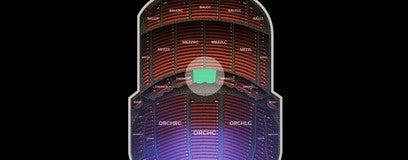 Seat view from Dress Circle