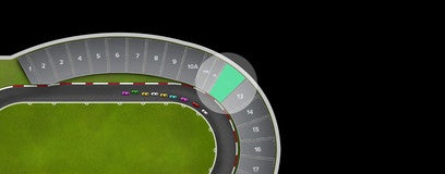 Seat view from Turn