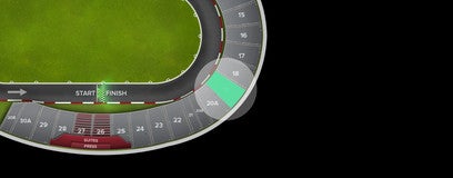 Seat view from Turn