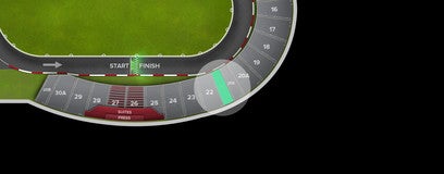 Seat view from Turn