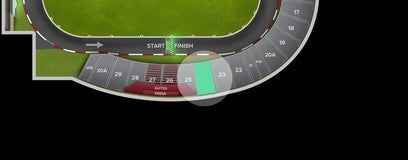Seat view from Turn