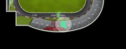 Seat view from Turn