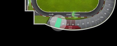 Seat view from Turn