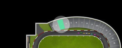 Seat view from Turn