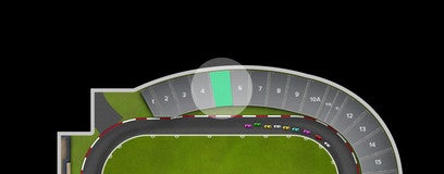 Seat view from Turn