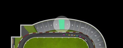 Seat view from Turn