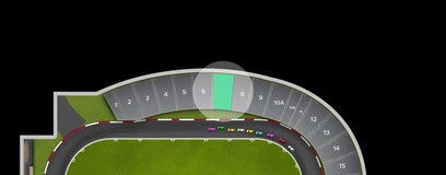 Seat view from Turn