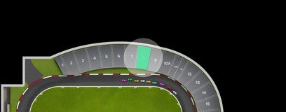 Seat view from Turn