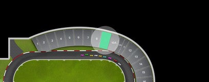 Seat view from Turn