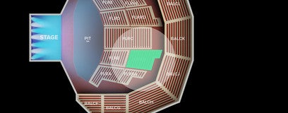 Seat view from Floor