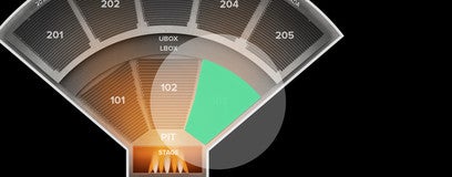 Seat view from Lower