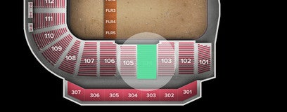 Seat view from Section